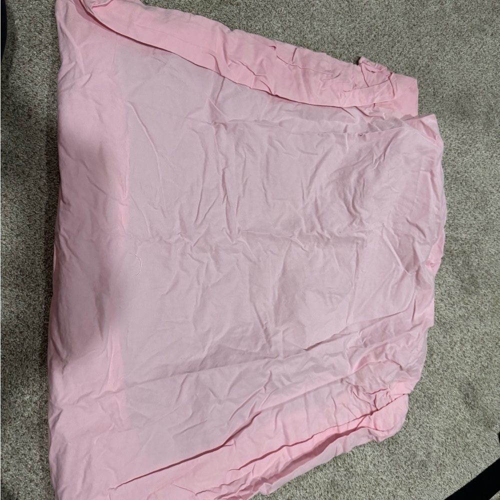 Pink Pack and Play Mattress Cover